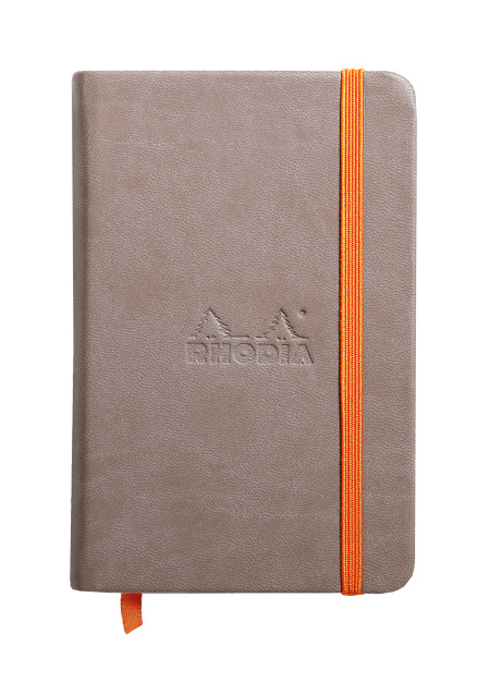 Rhodia Hardcover Notebook - Small - Taupe - Plain